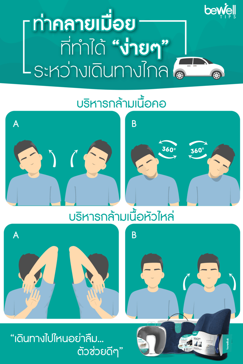 เดินทางไกล คลายเมื่อย